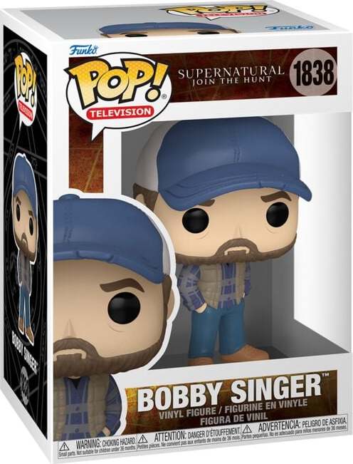 Supernatural Vinylová figurka č.1838 Bobby Singer Sberatelská postava standard - Merchstore.cz