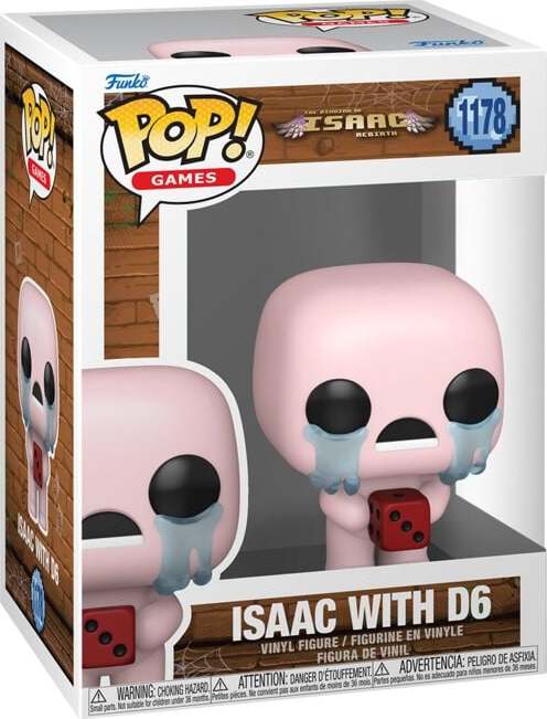 The Binding Of Isaac Vinylová figurka č.1178 Rebirth - Isaac with D6 Sberatelská postava standard - Merchstore.cz The Binding Of Isaac Vinylová figurka č.1178 Rebirth - Isaac with D6 Sberatelská postava standard - Merchstore.cz