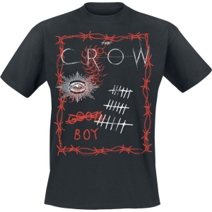 The Crow Tattoo Collage Tričko černá