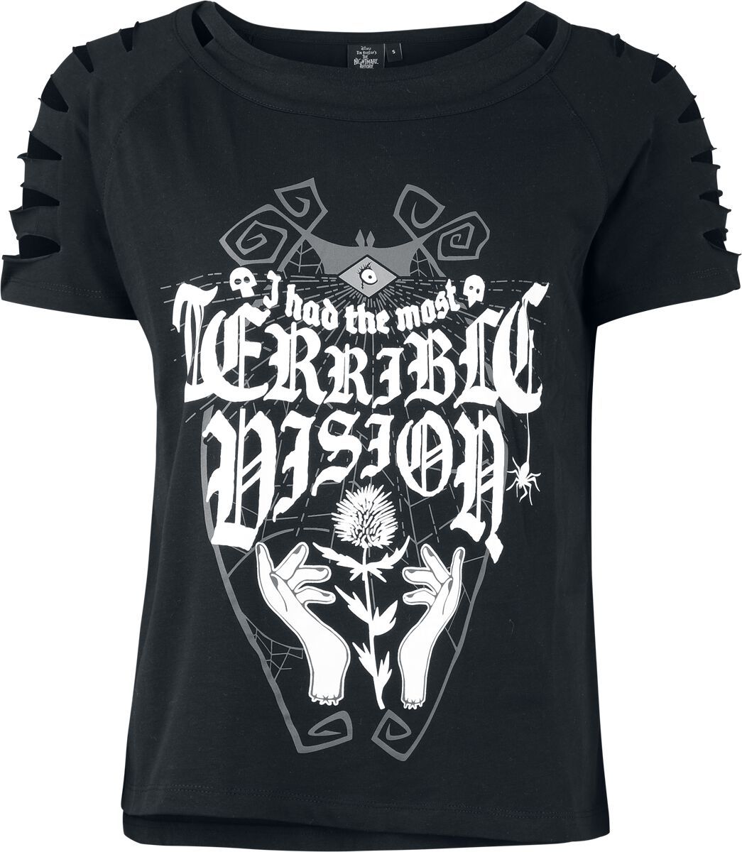 The Nightmare Before Christmas I Had The Most Terrible Vision Dámské tričko černá - Merchstore.cz The Nightmare Before Christmas I Had The Most Terrible Vision Dámské tričko černá - Merchstore.cz