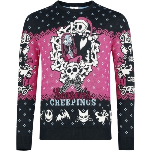 The Nightmare Before Christmas Making Christmas Fright Pletený svetr vícebarevný - Merchstore.cz