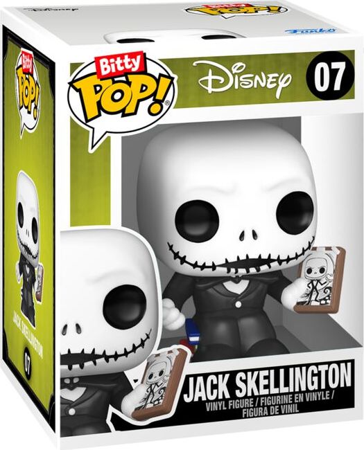 The Nightmare Before Christmas Vinylová figurka č.07 Jack Skellington Sberatelská postava standard - Merchstore.cz