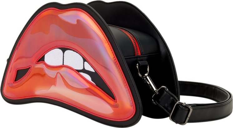 The Rocky Horror Picture Show Loungefly - Lips Taška pres rameno cerná/cervená/bílá - Merchstore.cz