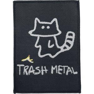 Tierisch Trash Metal Waschbär nášivka vícebarevný - Merchstore.cz