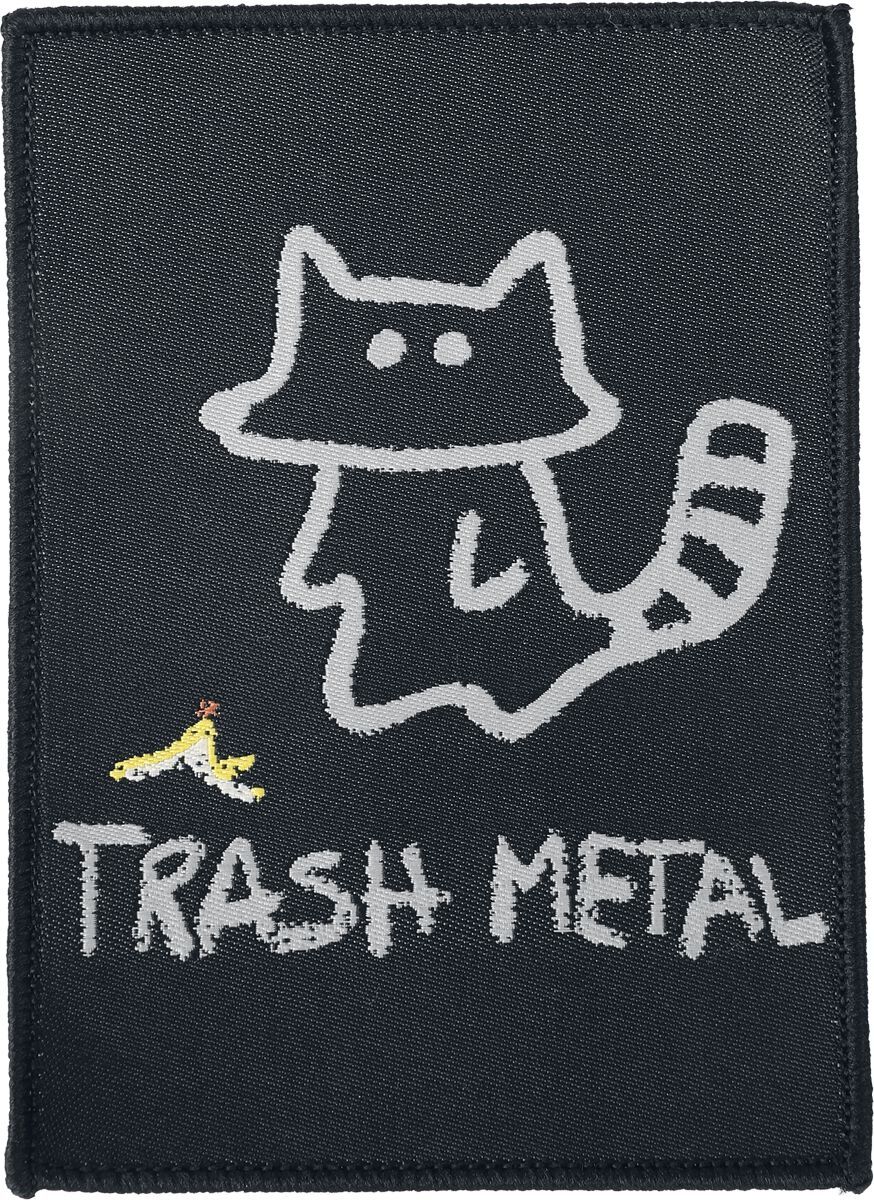 Tierisch Trash Metal Waschbär nášivka vícebarevný - Merchstore.cz Tierisch Trash Metal Waschbär nášivka vícebarevný - Merchstore.cz