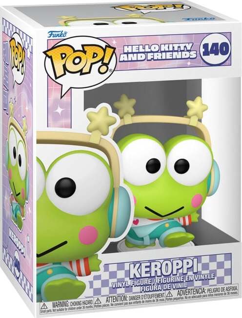 Hello Kitty Vinylová figúrka č.140 Hello Kitty and Friends - Keroppi Sberatelská postava standard - Merchstore.cz