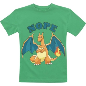 Pokémon Kids - Charizard - Nope detské tricko zelená